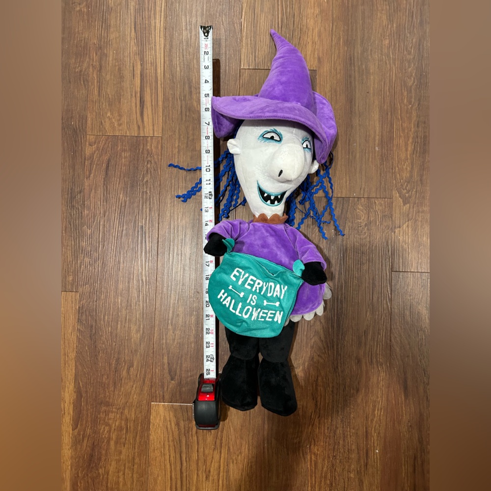 Disney Shock From Nightmare Before Christmas Halloween Door Greeter Gemmy 26” - Picture 9 of 9